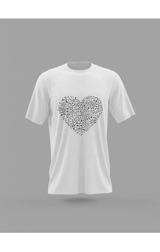 Noıssey Mavi Sevgililer Günü En Güzel Nota Ve Şarkı Baskılı T-shirt Pnrmtshrt4460 Beyaz Noıssey Mavi Sevgililer Günü En Güzel Nota Ve Şarkı Baskılı T-shirt Pnrmtshrt4460 Beyaz