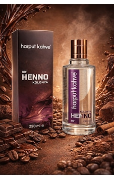 Harput Dibek Özel Üretim Kolonya 250 Ml Henno Çikolata Kahve
