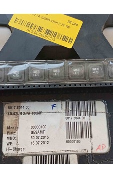 Ld47uh-2.7a 100mr 47uh 2.7a We Bobin 20 Adet Ld47uh-2.7a 100mr 47uh 2.7a We Bobin 20 Adet