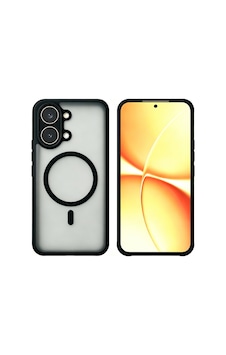 Poco X8 Pro Max Kılıf M-safe Şarj Özellikli Kamera Korumalı Zore Lunex Kapak - Siyah Poco X8 Pro Max Kılıf M-safe Şarj Özellikli Kamera Korumalı Zore Lunex Kapak - Siyah