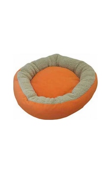 Bedspet Simit Kedi Ve Küçük Irk Köpek Yatağı Turuncu 156-54003.16 Bedspet Simit Kedi Ve Küçük Irk Köpek Yatağı Turuncu 156-54003.16