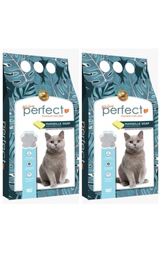 Perfect Marsilya Sabunu Kokulu Kedi Kumu 2x10 L Perfect Marsilya Sabunu Kokulu Kedi Kumu 2x10 L
