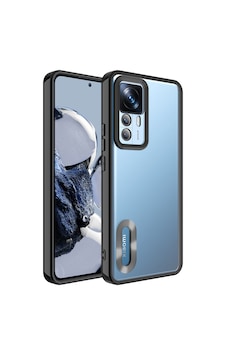 Kilifone - Xiaomi Uyumlu Mi 12t Pro - Kılıf Kamera Korumalı Tatlı Sert Omega Kapak - Siyah Kilifone - Xiaomi Uyumlu Mi 12t Pro - Kılıf Kamera Korumalı Tatlı Sert Omega Kapak - Siyah
