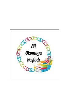 Okumaya Başladı Etiketi Kına Nişan Düğün 3x3 Cm Özel Etiket / 50 Adet Sticker Beyaz Okumaya Başladı Etiketi Kına Nişan Düğün 3x3 Cm Özel Etiket / 50 Adet Sticker Beyaz