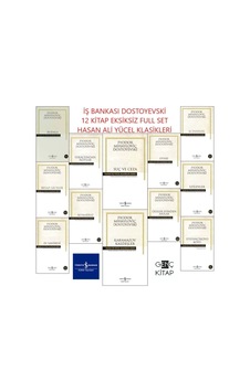 Ş Bankası Dostoyevski 12 Kitap Set Hasan Ali Yücel Klasikleri Suç Ve Ceza-karamazov-yeraltından Ş Bankası Dostoyevski 12 Kitap Set Hasan Ali Yücel Klasikleri Suç Ve Ceza-karamazov-yeraltından
