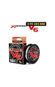 Ygk X060 F-ugo V6 Soft Fc 100m Fluorocarbon Misina 3 Pe 285 Mm