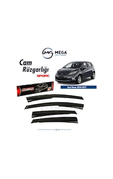 Ford Fiesta 2010-2017 Cam Rüzgarlık Mugen Tip Sunplex