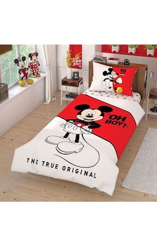 Taç Lisanslı Disney Mickey Çek Tek Kişilik Nevresim Takımı Taç Lisanslı Disney Mickey Çek Tek Kişilik Nevresim Takımı