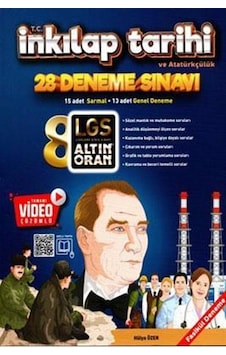 Altın Oran 8. Sınıf İnkılap Tarihi 28 Deneme Tamamı Video Çözümlü