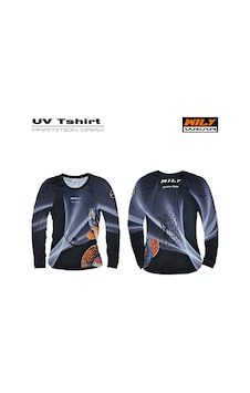 Wily Wear Uv T-Shirt Partition Gray