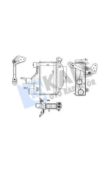 Kale-radyator Turbo Radyatörü Intercooler Toyota Corolla 1.4l 1ndtv Nde120 04-06 125x260x64 375925 1794033020 Kale-radyator Turbo Radyatörü Intercooler Toyota Corolla 1.4l 1ndtv Nde120 04-06 125x260x64 375925 1794033020