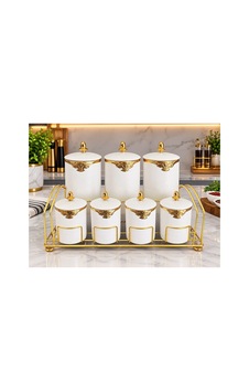 Gold Standlı Baharat Takımı 15 Parça - 932811396 Diğer