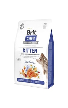 Brit Care Tahılsız Somonlu Bağışıklık Destekleyici Yavru Kedi Maması 2 Kg Brit Care Tahılsız Somonlu Bağışıklık Destekleyici Yavru Kedi Maması 2 Kg