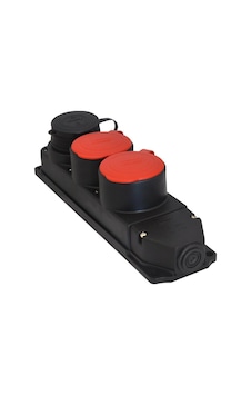 Tplast Kauçuk Üçlü Grup Priz 1x 1x16A -2x 3x25A Tplast Kauçuk Üçlü Grup Priz 1x 1x16A -2x 3x25A