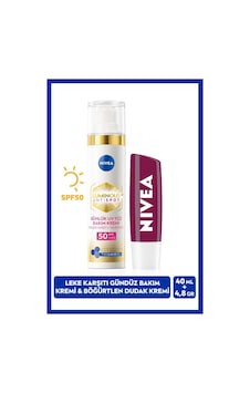 Luminous630 Güneş Korumalı Leke Karşıtı Gündüz Yüz Kremi 40ml, Böğürtlen Renkli Dudak Bakım Kremi 01 Luminous630 Güneş Korumalı Leke Karşıtı Gündüz Yüz Kremi 40ml, Böğürtlen Renkli Dudak Bakım Kremi 01