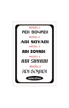 90x11cm 1 Adet Isim Yazı Araba Sticker Çıkartma -oto Sticker-araba Sticker 90x11cm 1 Adet Isim Yazı Araba Sticker Çıkartma -oto Sticker-araba Sticker