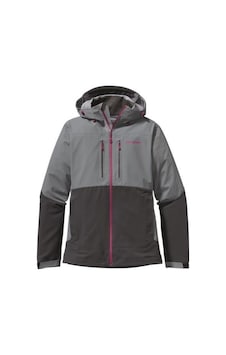 Patagonia Women'S Mixed Guide Hoody Gri Pembe