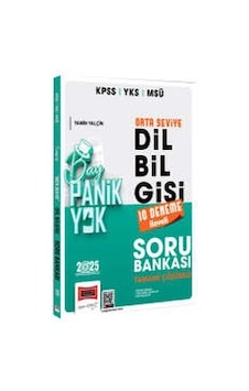 Yargı Yayınları 2025 KPSS YKS MSÜ Tamamı Çözümlü Panik Yok Orta Seviye Dil Bilgisi Soru Bankası (10 Deneme İlaveli) Yargı Yayınları 2025 KPSS YKS MSÜ Tamamı Çözümlü Panik Yok Orta Seviye Dil Bilgisi Soru Bankası (10 Deneme İlaveli)