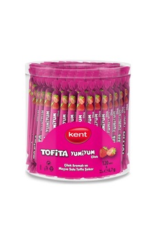 Kent Tofita Yumiyum Yumuşak Şeker Çilek 6.7 G 120 Adet Kent Tofita Yumiyum Yumuşak Şeker Çilek 6.7 G 120 Adet