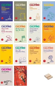 Italo Calvino Tüm Kitapları 14lü Set Roman Öykü Deneme Ve Anlatı