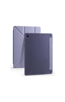 Samsung Galaxy Uyumlu. Tab S6 Lite P610 Kılıf Tri Folding Kalem Bölmeli Standlı Kılıf Samsung Galaxy Uyumlu. Tab S6 Lite P610 Kılıf Tri Folding Kalem Bölmeli Standlı Kılıf