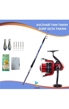 Bauer Ares 420 Cm 100-200 Gr Surf Olta Kamışı + Bauer Surya 7000 Olta Makinesi Tam Set Kıyıdan Uzak Atış Profesyonel Olta Takımı-10277 Bauer Ares 420 Cm 100-200 Gr Surf Olta Kamışı + Bauer Surya 7000 Olta Makinesi Tam Set Kıyıdan Uzak Atış Profesyonel Olta Takımı-10277