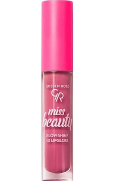 Golden Rose Miss Beauty Glow Shine 3D Lipg No 04 Golden Rose Miss Beauty Glow Shine 3D Lipg No 04