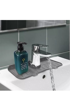 Lavabo İçin Silikon Esnek Mat Musluk Sapı Damlama Tutucu Raf Mutfak Tezgahı Sıçrama Koruma 4887 1 Lavabo İçin Silikon Esnek Mat Musluk Sapı Damlama Tutucu Raf Mutfak Tezgahı Sıçrama Koruma 4887 1