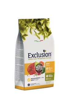 Exclusion Monoprotein Sığır Etli Ve Narlı Düşük Tahıllı Orta Irk Yetişkin Köpek Maması 12 Kg Exclusion Monoprotein Sığır Etli Ve Narlı Düşük Tahıllı Orta Irk Yetişkin Köpek Maması 12 Kg