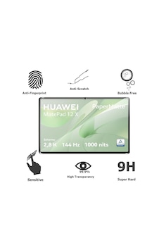 Huawei Matepad 12x 2024 12 Inç İle Uyumlu Paper Like Kağıt Hissi Mat 9h Nano Ekran Koruyucu Huawei Matepad 12x 2024 12 Inç İle Uyumlu Paper Like Kağıt Hissi Mat 9h Nano Ekran Koruyucu