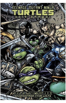 Tmnt Ninja Turtles 2014 Annual Deluxe Edition Hard Cover İngilizce Çizgi Roman Tmnt Ninja Turtles 2014 Annual Deluxe Edition Hard Cover İngilizce Çizgi Roman