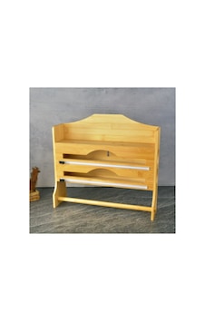 Bambu İkili Rulo Folyoluk - Kahverengi - 40x27 Cm