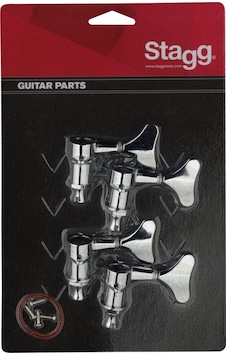 Stagg Bas Gitar İçin Üst Kalite 4x1 Burgu Takımı Kg443cr