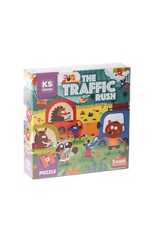 Prs 32702 The Traffic Rush Pre School Puzzle 12 Parça Prs 32702 The Traffic Rush Pre School Puzzle 12 Parça