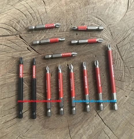 Vandor İmpact Vida Sıkma Ucu T20 Ph2 Pz2 Ph3 Pz3 Ph1 Yıldız Bits Uç Cobalt Germany 13pc Matkap Ucu Vandor İmpact Vida Sıkma Ucu T20 Ph2 Pz2 Ph3 Pz3 Ph1 Yıldız Bits Uç Cobalt Germany 13pc Matkap Ucu