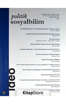 Politik Sosyalbilim Sayı 2 - Ütopya Yayınevi Politik Sosyalbilim Sayı 2 - Ütopya Yayınevi
