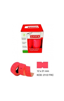Diyarı Fırsat Kırmızı Renk Fiyat Etiketi 12x21 Mm 24'lü Paket 24 Adet Diyarı Fırsat Kırmızı Renk Fiyat Etiketi 12x21 Mm 24'lü Paket 24 Adet