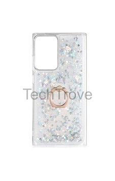 Samsung Uyumlu Galaxy Note 20 Ultra Kılıf Simli Sıvılı Tasarım Kamera Koruma Çıkıntılı Yüzüklü Şık Kapak Samsung Uyumlu Galaxy Note 20 Ultra Kılıf Simli Sıvılı Tasarım Kamera Koruma Çıkıntılı Yüzüklü Şık Kapak