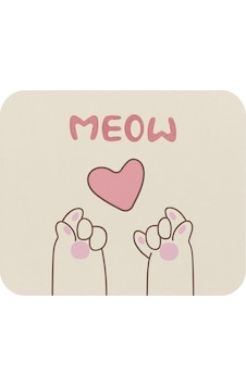 Sevimli Pembe Mouse Pad, 21x17 Cm, Kaymaz Taban, Ev, Ofis Ve Oyun İçin Rahat Ve Yumuşak Mousepad