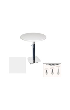 Üçüz Masa Ayarlanabilir 60 Cm Yuvarlak - Werzalit, Wermodin Ve Allzalit Tabla - Beyaz Çok Renkli Üçüz Masa Ayarlanabilir 60 Cm Yuvarlak - Werzalit, Wermodin Ve Allzalit Tabla - Beyaz Çok Renkli