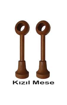 Perdemix Ahşap Rustik Taşıyıcı Ayak 2 Adet Kırmızı Perdemix Ahşap Rustik Taşıyıcı Ayak 2 Adet Kırmızı