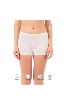 Özkan Underwear Özkan 0412 Kadın Likralı %95 Pamuklu Süprem Esnek Rahat Boxer Şort Tayt Beyaz Özkan Underwear Özkan 0412 Kadın Likralı %95 Pamuklu Süprem Esnek Rahat Boxer Şort Tayt Beyaz