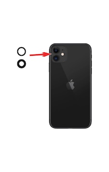 İphone 11 Uyumlu Kamera Camı Lensi Seti - 50 İphone 11 Uyumlu Kamera Camı Lensi Seti - 50