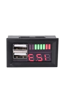 Kırmızı Led Dijital Ekran Voltmetre - 12v Dc Kırmızı Led Dijital Ekran Voltmetre - 12v Dc