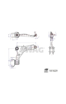 Swag 33108433 Salıncak Ön Sağ Alt Land Rover Dıscovery Sport L550 Range Rover Evoque L538 . Jaguar E-pace X540 Lr117140 - Swag 33108433 Salıncak Ön Sağ Alt Land Rover Dıscovery Sport L550 Range Rover Evoque L538 . Jaguar E-pace X540 Lr117140 -