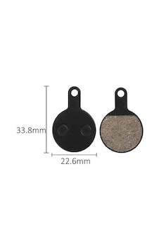 Dt Bisiklet Disk Fren Balatası Kartlı Dsc-616 Siyah