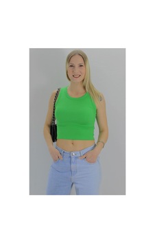 Rouge Basıc Kaşkorse Halter Krop Benetton Yeşil Rouge Basıc Kaşkorse Halter Krop Benetton Yeşil
