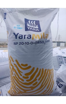 Yaramila 20-10-0+(14So3)+Me 40 KG. Yaramila 20-10-0+(14So3)+Me 40 KG.