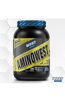 West Nutrition Aminowest Amino Tablet Kreatin Ilaveli 400 Tablet + Hediye West Nutrition Aminowest Amino Tablet Kreatin Ilaveli 400 Tablet + Hediye