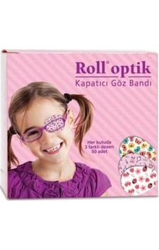Roll Optik Kapatıcı Göz Bandı Kız 50'Li